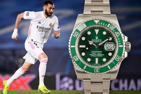 benzema rolex|Soccer Stars and Their Rolex Watch Collections .